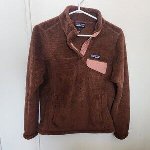 Patagonia Re-Tool Snap-T Pullover - Moccasin Brown